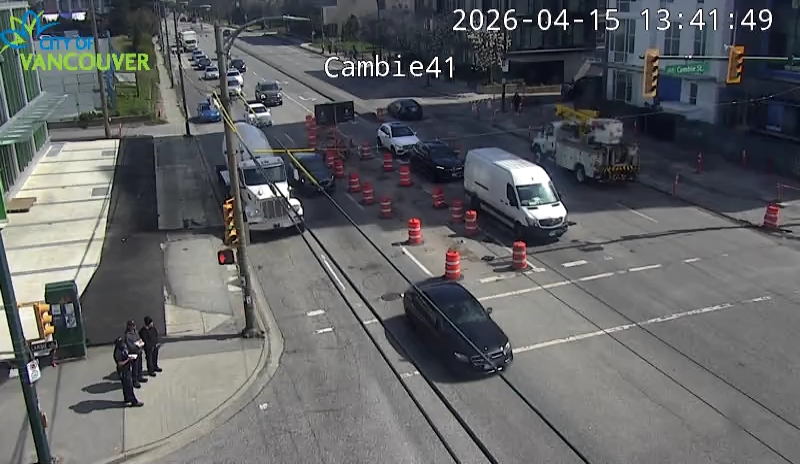 Cambie St & W 41st Ave - E