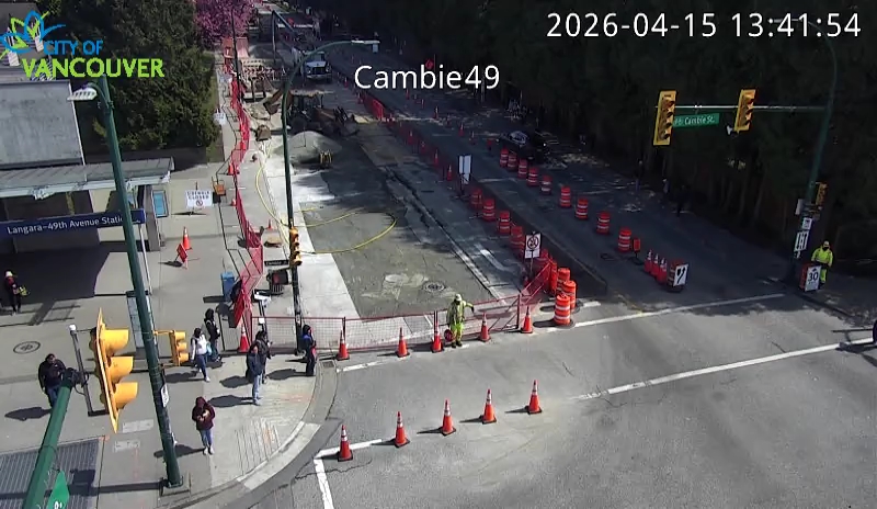 Cambie St & W 49th Ave - E