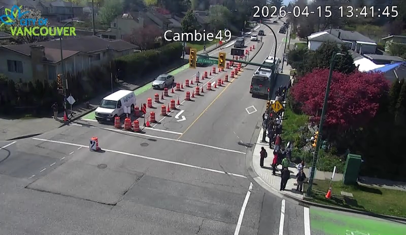 Cambie St & W 49th Ave - W