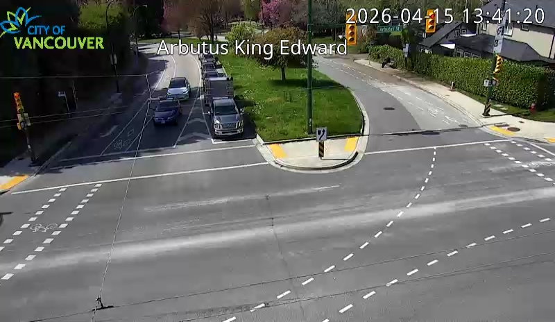 Arbutus St and W King Edward Ave - West