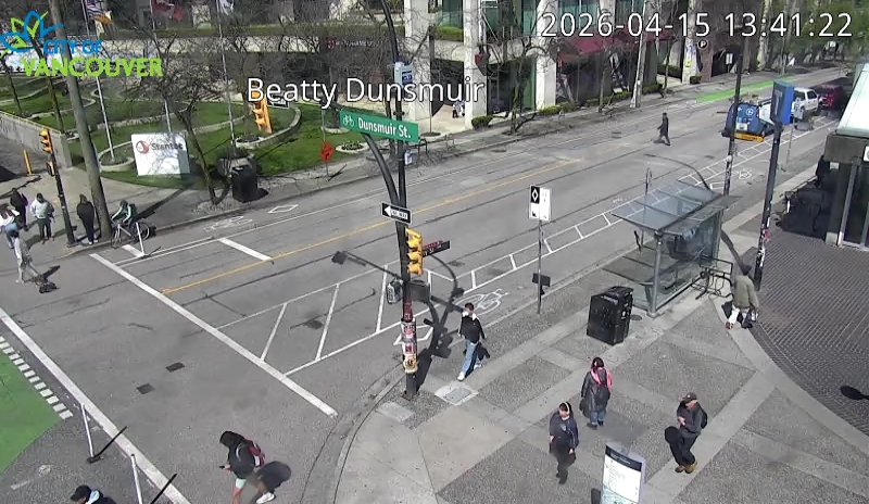 Beatty St and Dunsmuir St - North