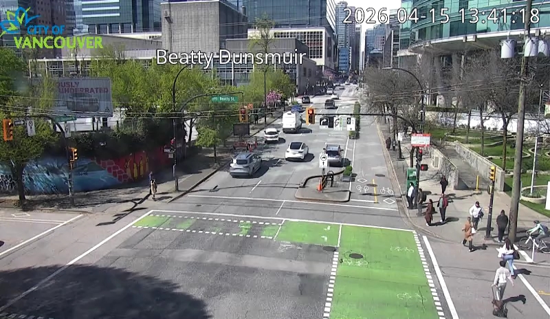 Beatty St and Dunsmuir St - West