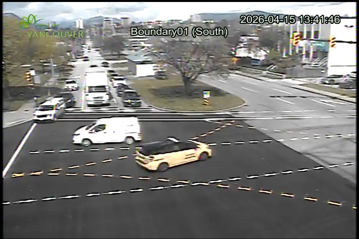 Boundary Road & E 1st Ave - North