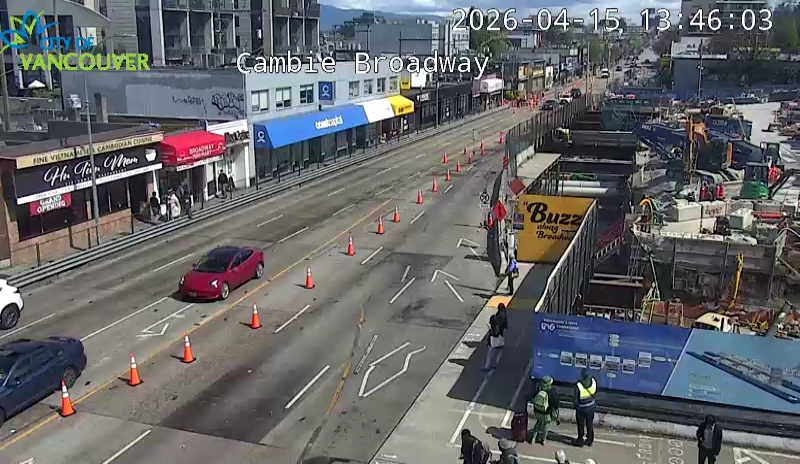Cambie St & W Broadway - East