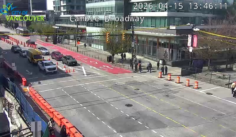 Cambie St & W Broadway - West