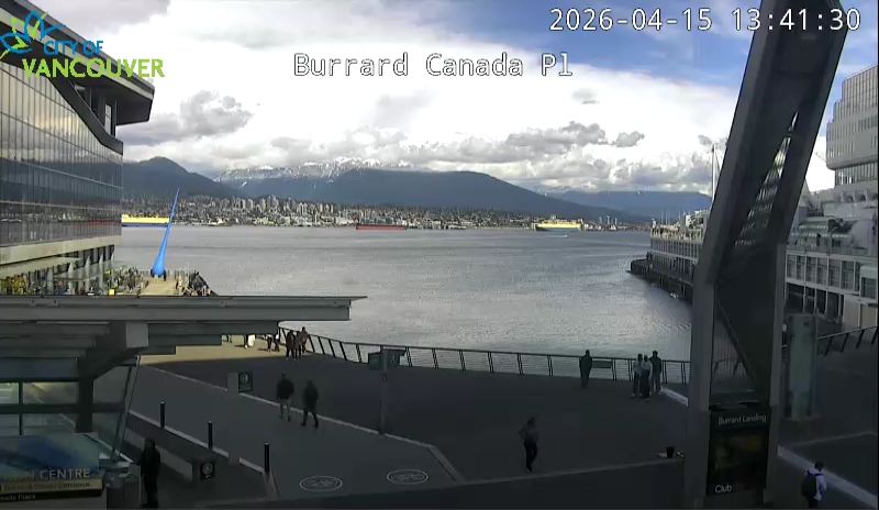 Burrard St & Canada Place - North