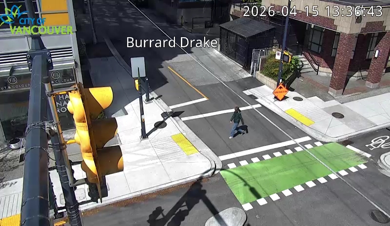 Burrard St & Drake St - W