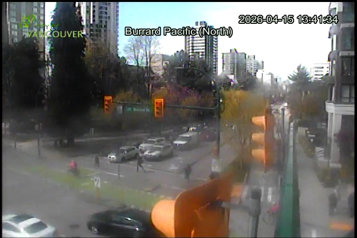 Burrard St & Pacific Ave - W