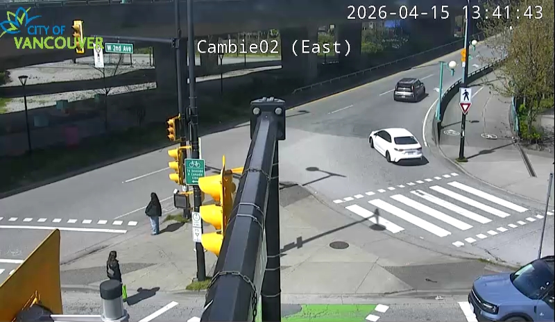 Cambie St & W 2nd Ave - East/North