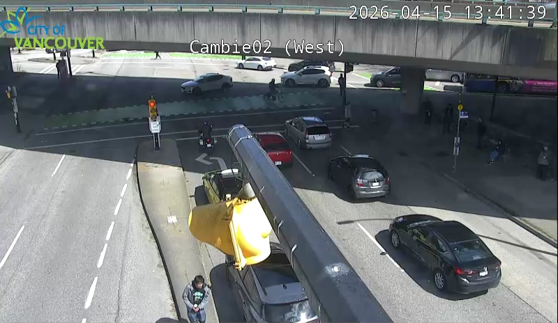 Cambie St & W 2nd Ave - West/East