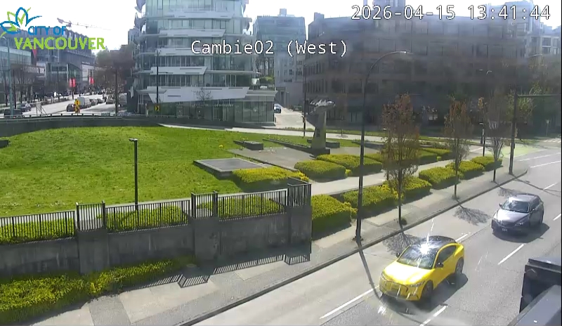 Cambie St & W 2nd Ave - West/South