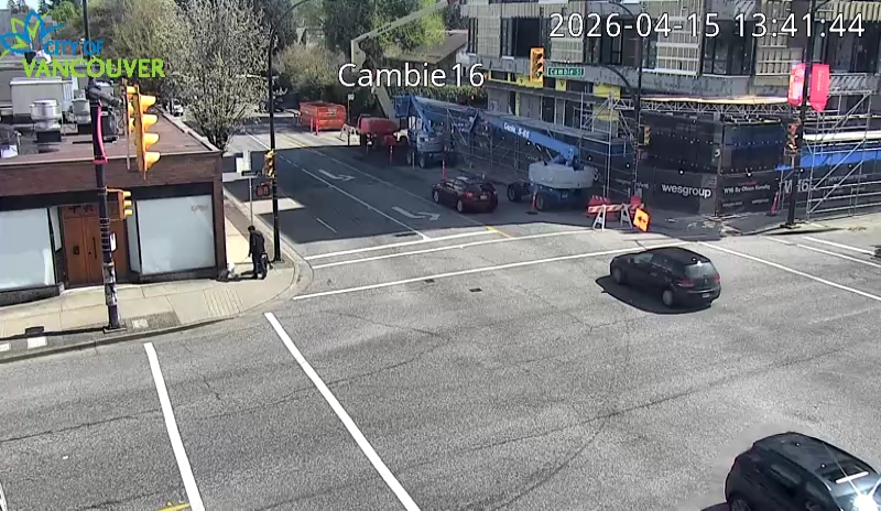 Cambie St and W 16th Ave - East