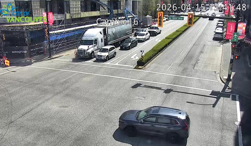 Cambie St and W 16th Ave - South