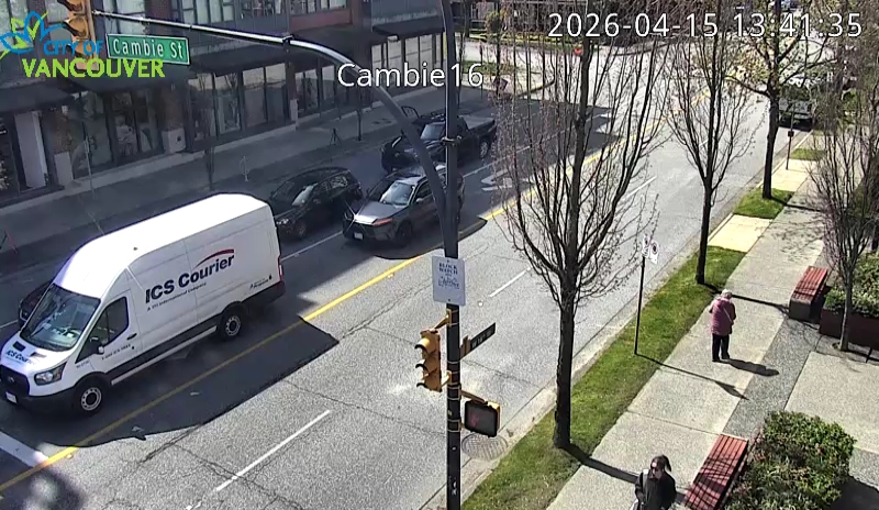 Cambie St and W 16th Ave - West