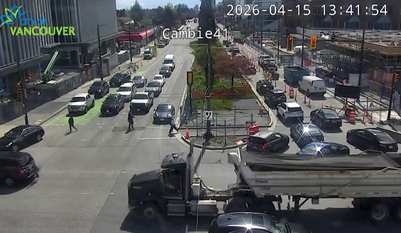 Cambie St & W 41st Ave - S