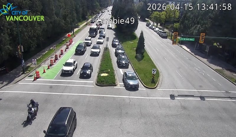 Cambie St & W 49th Ave - S