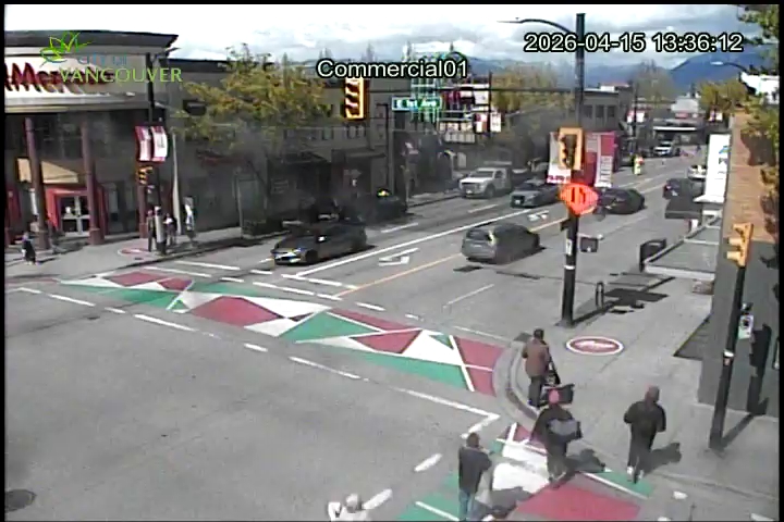 Commercial Dr & E 1st Ave - North