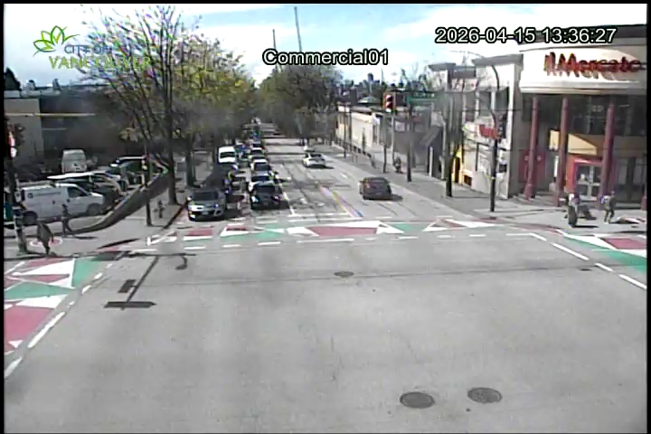 Commercial Dr & E 1st Ave - West