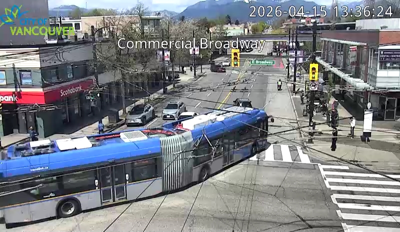 Commercial Dr & E Broadway - North