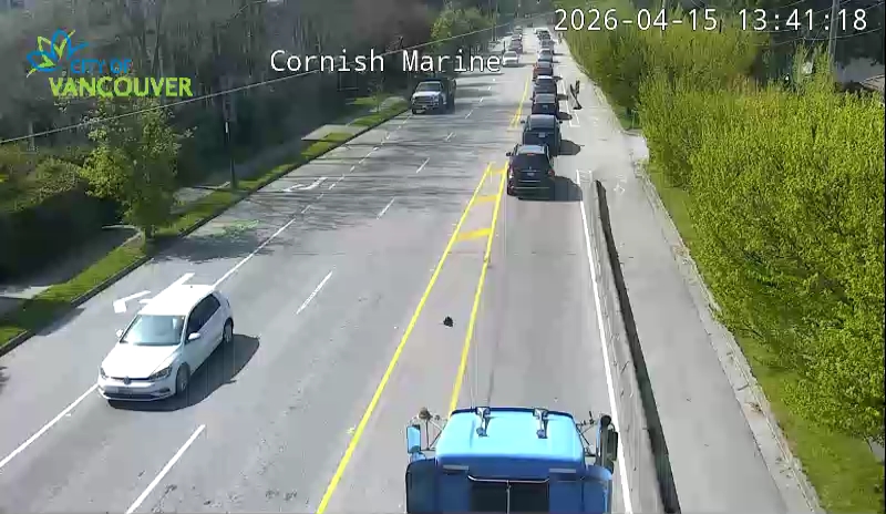 Cornish St & SW Marine Dr - W