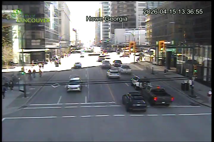 Howe St & E Georgia St - East