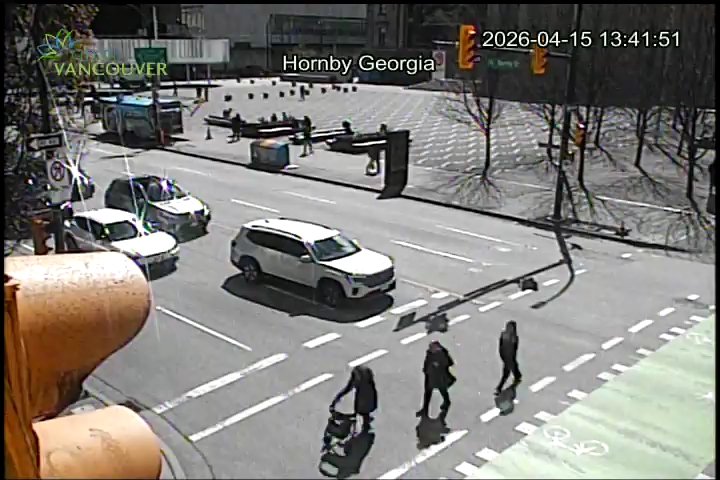 Hornby St & E Georgia St - East