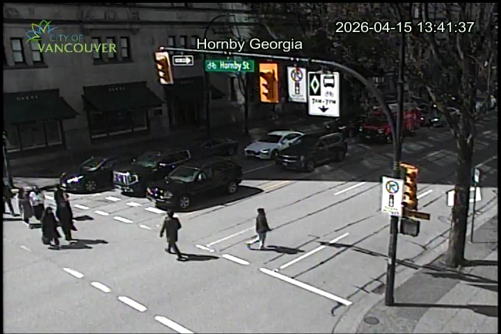 Hornby St & E Georgia St - West