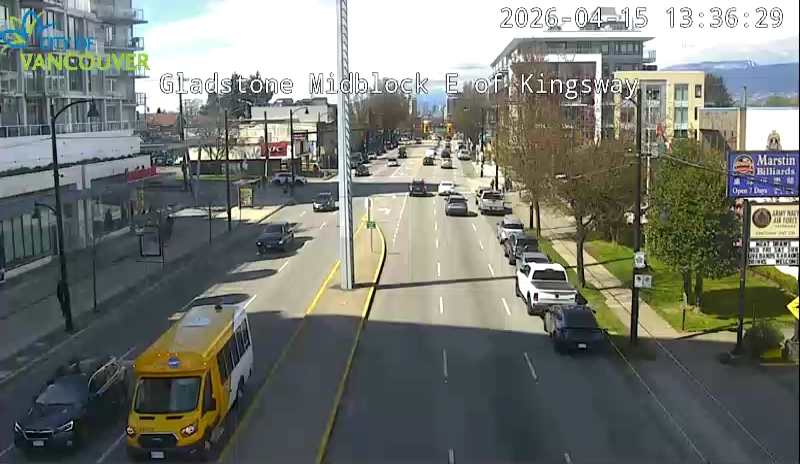 Gladstone St East of Kingsway - West