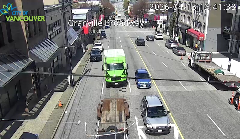 Granville St & W Broadway Ave - North