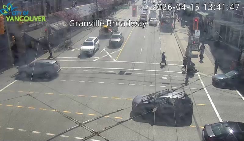 Granville St & W Broadway Ave - South