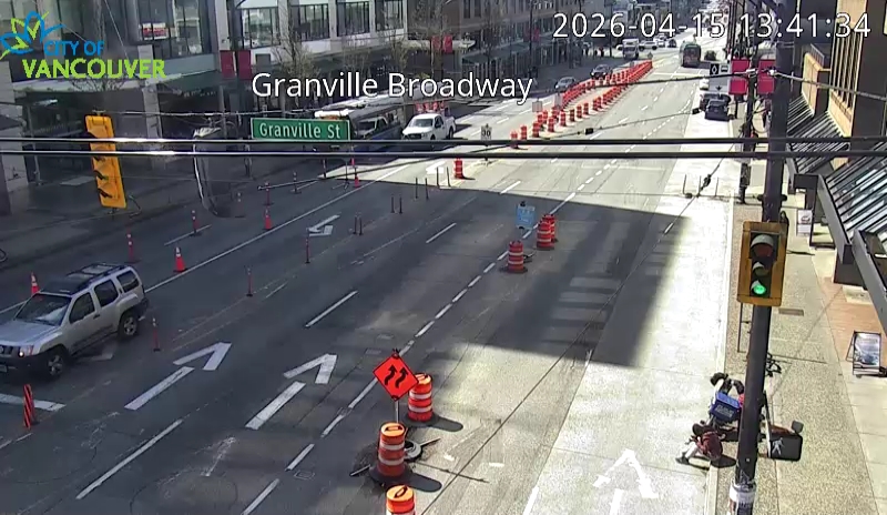 Granville St & W Broadway Ave - West