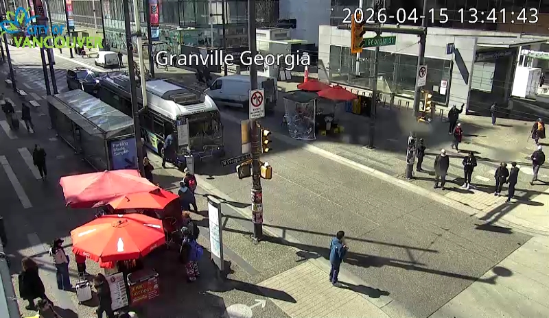 Granville St & E Georgia St - South
