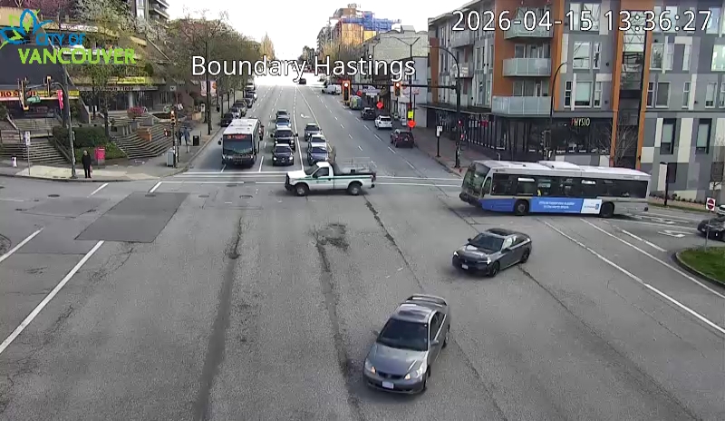 Boundary Rd & E Hastings St - East