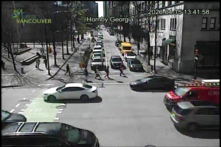 Hornby St & E Georgia St - South