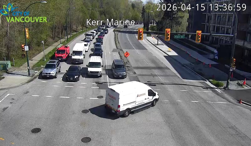 Kerr St & SE Marine Dr - East