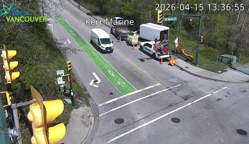 Kerr St & SE Marine Dr - North