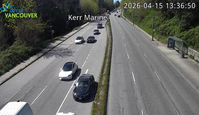 Kerr St & SE Marine Dr - West