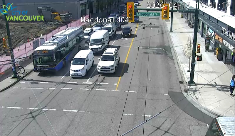 Macdonald St & W 4th Ave - West