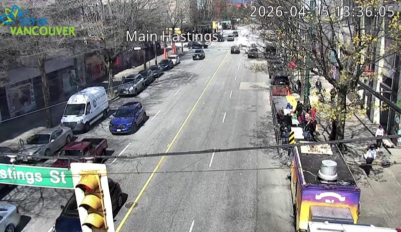 Main St & E Hastings St - North