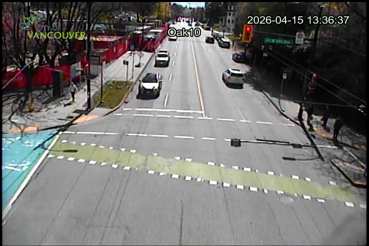 Oak St & W. 10th Ave - South