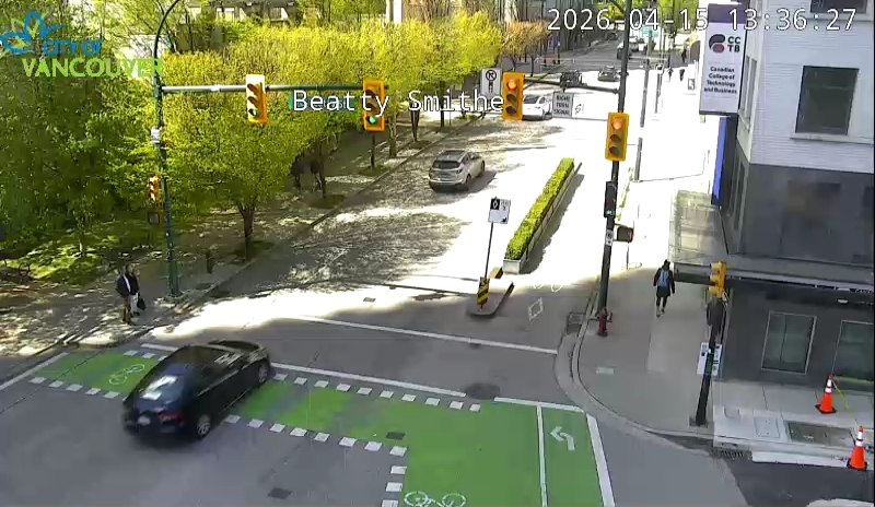 Beatty St and Smithe St - West