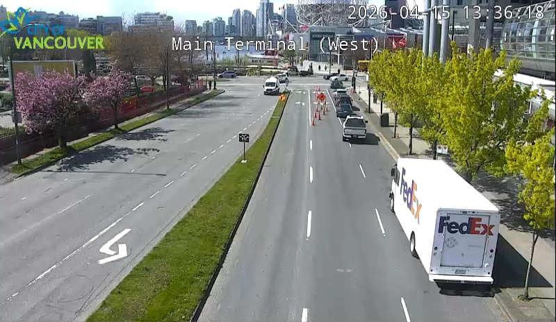 Main St & Terminal Ave - West