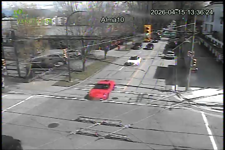 Alma St & W 10th Ave - E