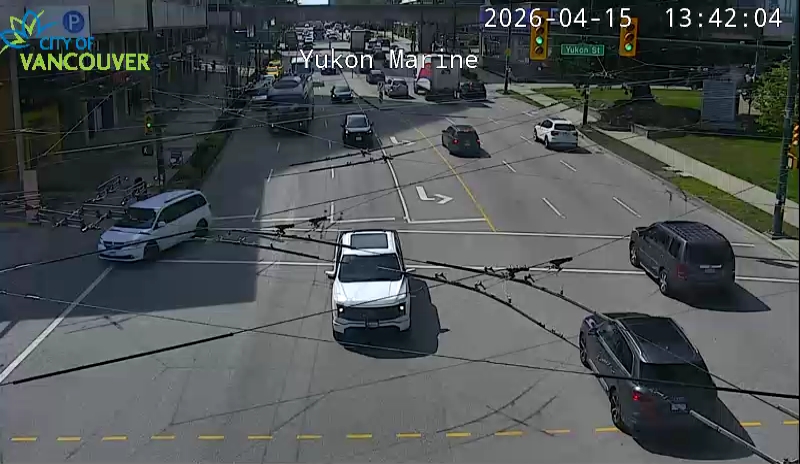 Yukon St & SW Marine Dr - W